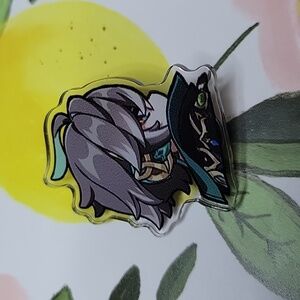 Nwt Handmade Alhaitham Genshin Impact Pin